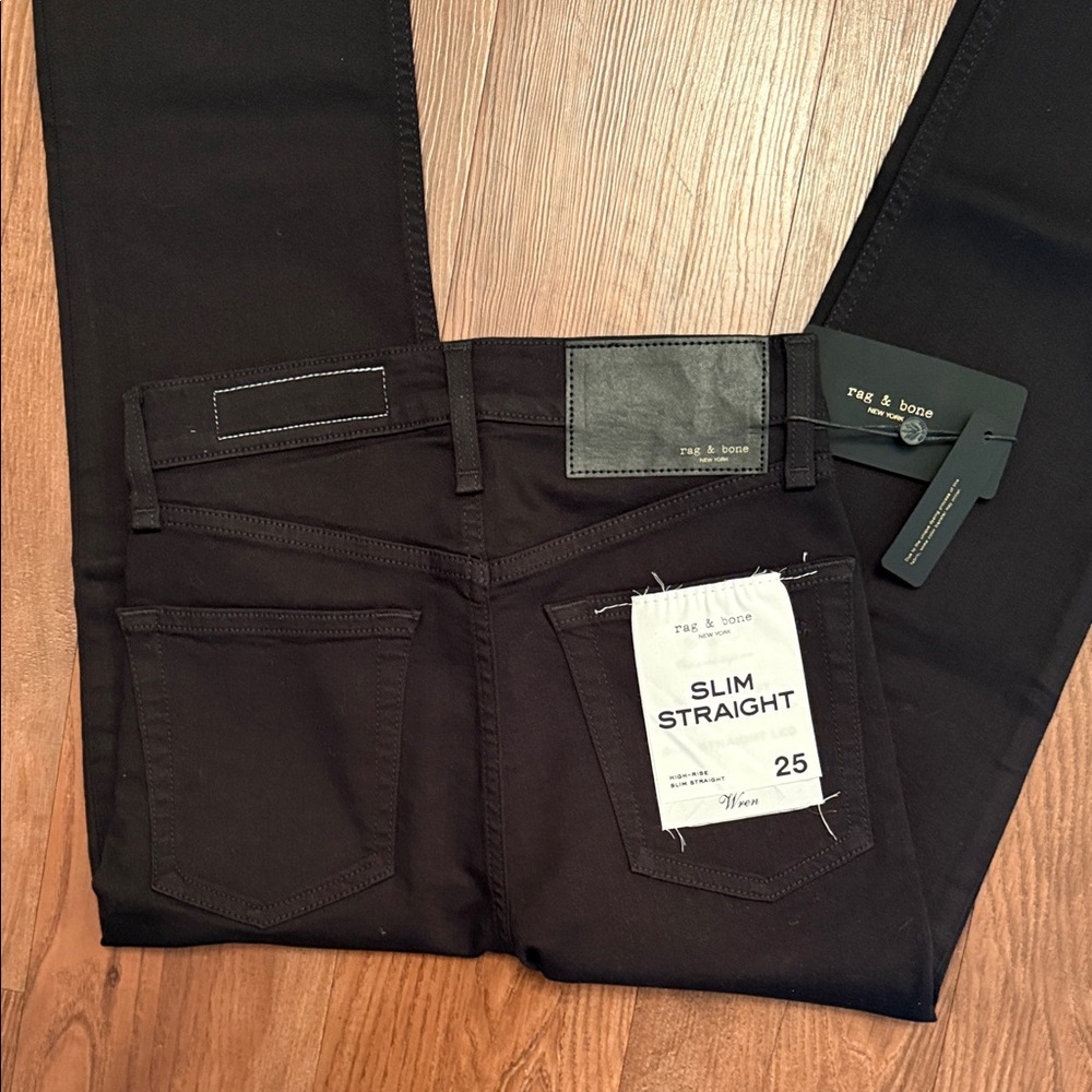 NWT Rag & Bone Black Jeans - Picture 4 of 5